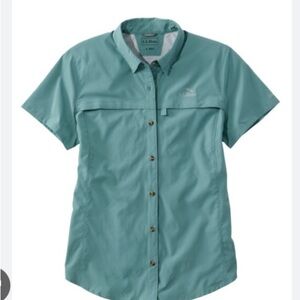 L.L. Bean Tropicwear UPF 50 petite Shirt